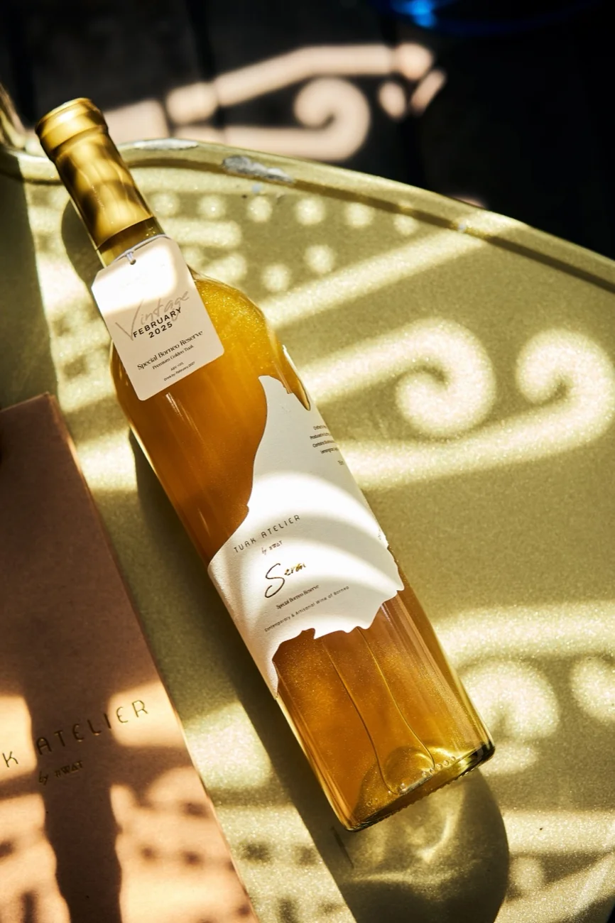 Golden Tuak Serai — the Special Borneo Reserve, with 24K edible gold and sundried lemongrass